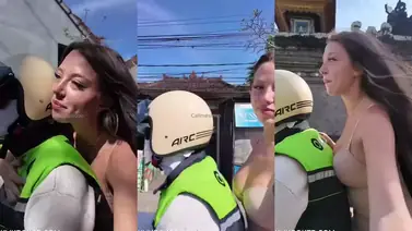 Dokumentasi Bule Cantik Bersantai Di Peraduan