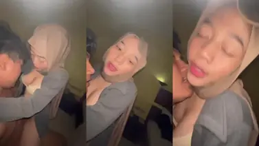 Kemesraan Sejoli Cantik Di Kamar Hotel Oyo