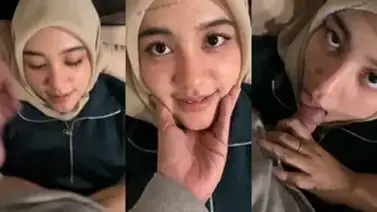 Ukhti Hijab Cantik Pasrah Servis Kasur Mantap