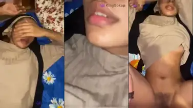 Ukhti Hijab Cantik Pasrah Servis Kasur Mantap